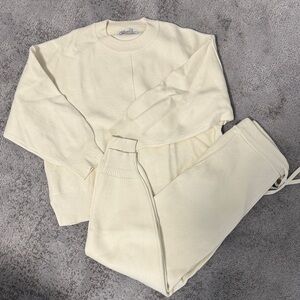 Zara Cream Knit Set